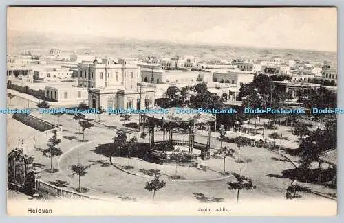 R767026 Helouan Jardin Public Egypte G H