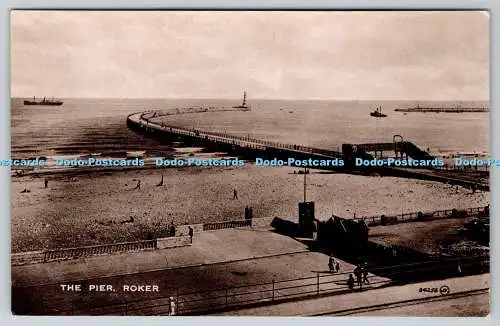 R769822 Roker The Pier R W Brown Sun Rok Serie