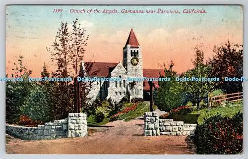 R767153 California Church of The Angels Garvanza Near Pasadena Edward H Mitchel