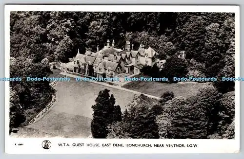 R767196 I O W Bonchurch Near Ventnor W T A Guest House East Dene Aero Pictorial