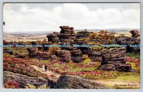 R767326 Brimham Rocks Nr Harrogate J Salmon Sevenoaks England A R Quinton