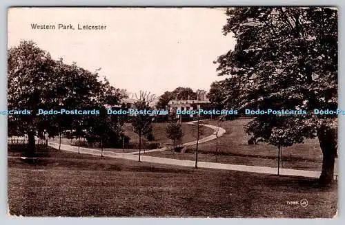 R767354 Leicester Western Park Valentine Serie Britische Manufaktur