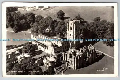 R768010 Fountains Abbey S E From the Air Walter Scott Bradford RP PM Harrogate Y