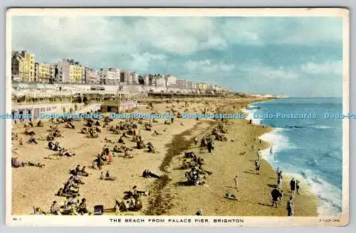 R768015 Brighton The Beach vom Palace Pier Tuck