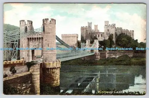 R768059 Conway Castle R B Postkarte