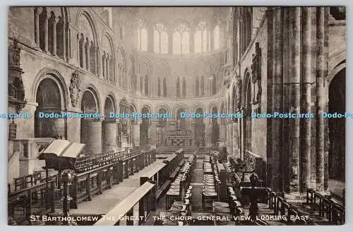 R768117 St Bartholomew The Great The Choir General View Looking East The London