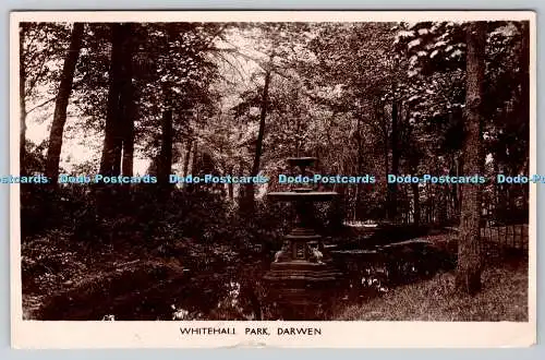 R769311 Darwen Whitehall Park W C R British Manufacture RP 1924