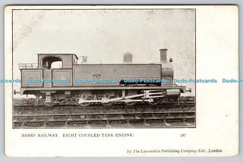 R768143 Barry Railway Eight Coupled Tank Engine The Locomotive Publishing London