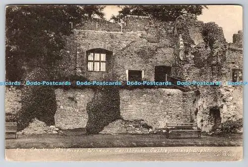 R768146 Isle of Wight Carisbrooke Castle King Charles Ist Prison Window T Piper