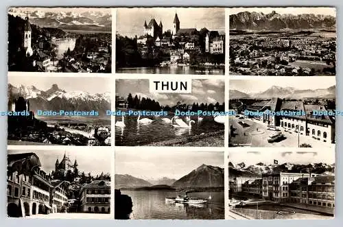 R769322 Schloss und Kirche Thun 1960 Multi View