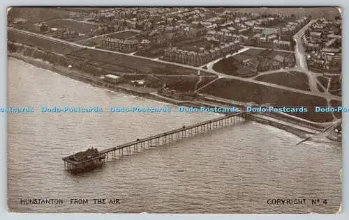 R768156 Hunstanton From the Air Jones Bros The Stores No 4 1924