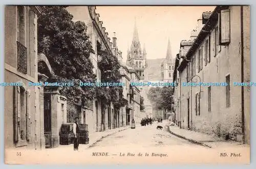 R769331 Mende La Rue de la Banque ND Phot Neurdein et Cie