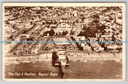 R768190 Bognor Regis The Pier and Pavilion Photo Precision St Albans English Ser