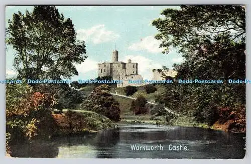 R768226 Warkworth Castle Christliche Romane Diese schöne Serie von Kunstpost