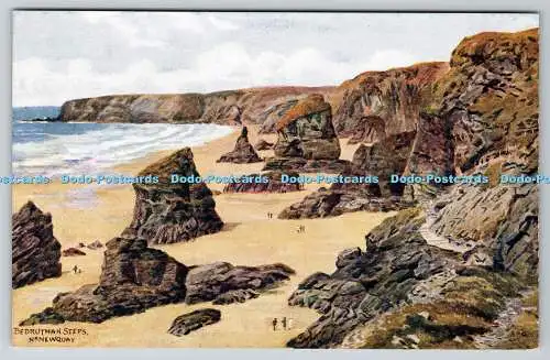 R768228 Bedruthan Steps Nr Newquay S Salmon Sevenoaks A R Quinton