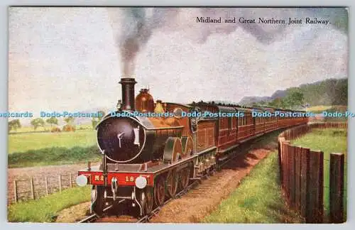 R768262 Midland and Great Northern Joint Railway The Alpha London No 1417