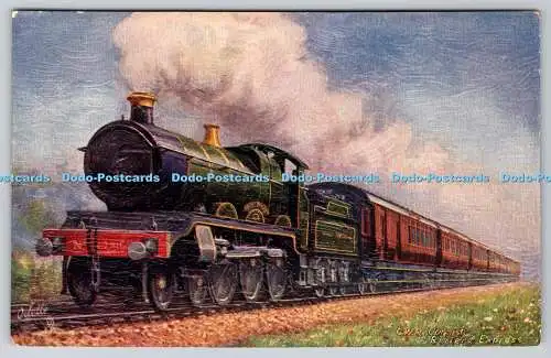 R768278 G W R Cornish Riviera Express Famous Expresses Tuck Oilette Serie IX Nr.