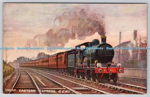 R768282 Great Eastern Express G E R Famous Expresses Tuck Oilette Serie X Nr 99