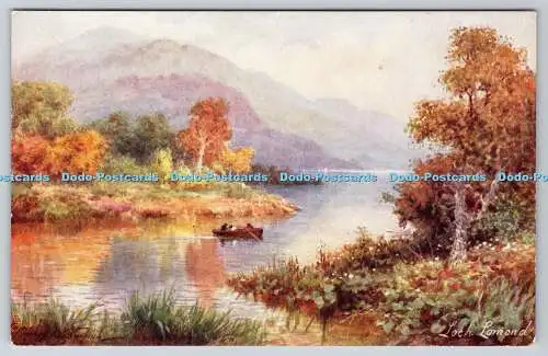 R768288 Loch Lomond Picturesque Lochs Of Scotland Tuck Aquarette 6273 H B Wimbus