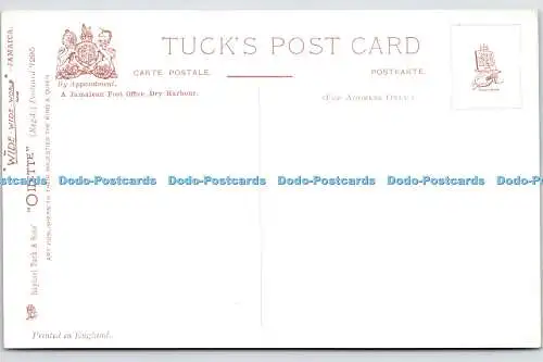 R768290 Jamaica The Post Office Dry Harbour Tuck Oilette The Wide Wide World 729