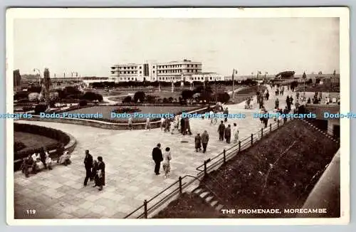 R769460 Morecambe The Promenade PM Lancaster Morecambe 1954