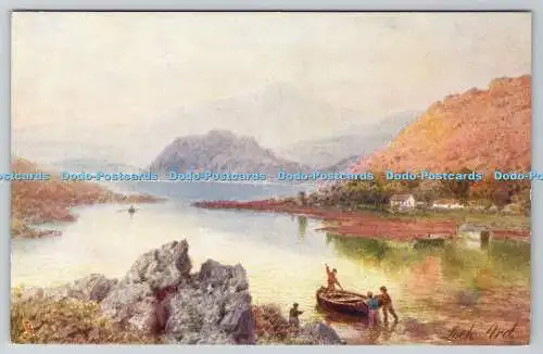 R768329 Loch Ard Picturesque Lochs Of Scotland Tuck Aquarette 6273 H B Wimbush