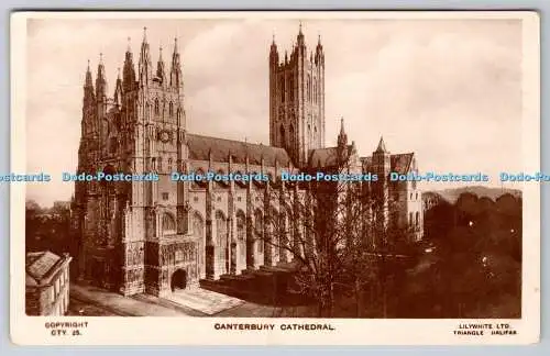 R770025 Canterbury Cathedral Lilywhite Ltd Postkarte