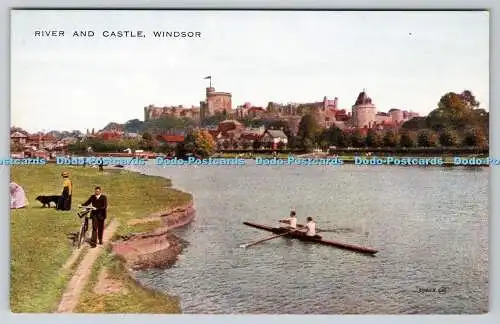 R768411 Windsor River and Castle Valentine Valesque Serie