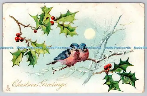 R770142 Weihnachtsgrüße Raphael Tuck und Söhne Neujahr Serie Nr 8356 1906