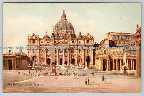 R768499 The Piazza Of St Peter Misch Classic Roma Series No 213