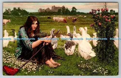 R768507 Walker Art Gallery Goose Girl Val Prinsep R A Permission of the Liverpoo