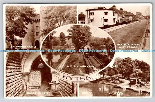 R770251 Hythe Canal R H and D Rly and Canal Saltwood Castle Shoesmith and Etheri