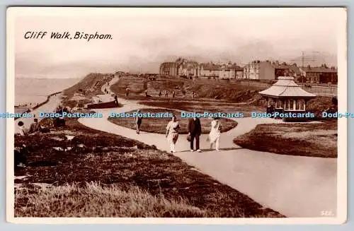 R768589 Bispham Cliff Walk E C B Progress Series RP PM Blackpool Lancs 1932