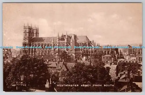 R768613 Westminster Abbey From South Valentine Sepiatype Series Picture