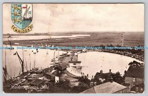 R768618 Maldon Marine Lake R Poole 1907