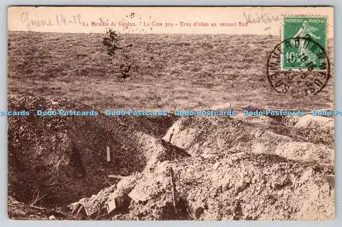 R770289 La Bataille de Verdun La Cote 304 Trou d Obus au Versant Sud 1923