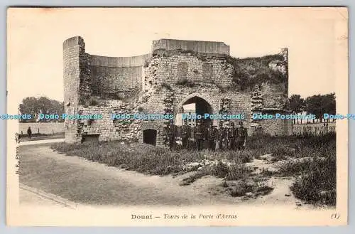 R770291 Douai Tours de la Porte d Arras Bloc Freres