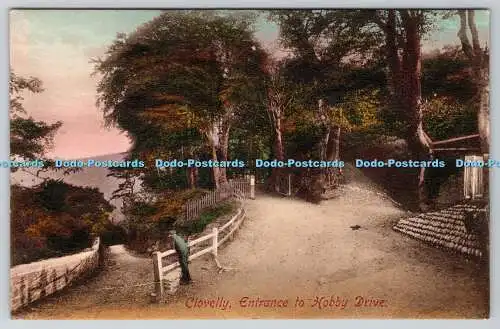 R770412 Clovelly Entrance to Hobby Drive F Frith and Co Ltd No 61012