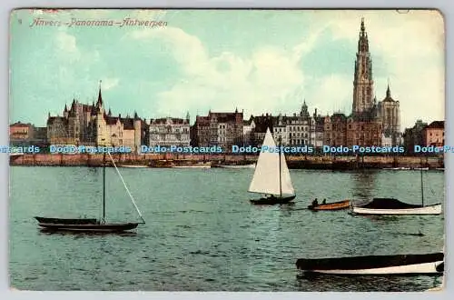 R770433 Anvers Panorama J B Verhoeven 1912