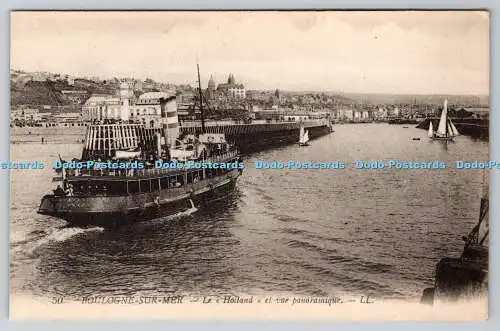 R768771 Boulogne Sur Mer Le Holland et Vue Panoramique LL 50 Levy Fils et Cie Pa