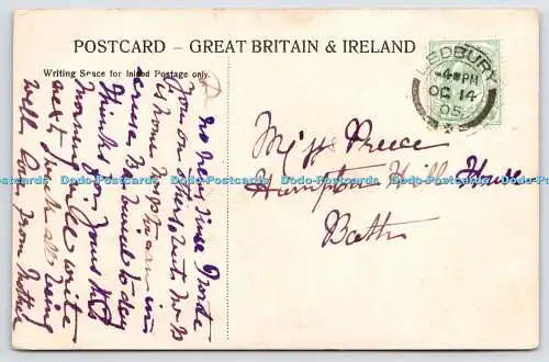 R770448 Conway Castle Postkarte 1905