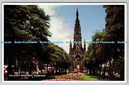 R770487 Edinburgh The Scott Monument A D Henderson Limited Mastercolour Series 1