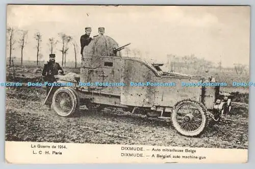 R768828 Dixmude A Belgian Auto Machine Gun L C H Paris