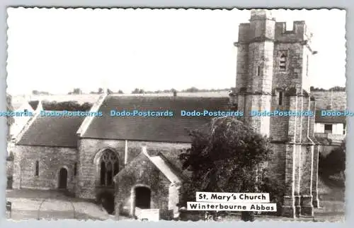 R770543 Winterbourne Abbas St Mary Church Postkarte