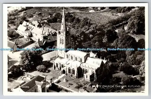 R768920 Rutland All Saints Church Oakham Aerofilms London A Hunting Group