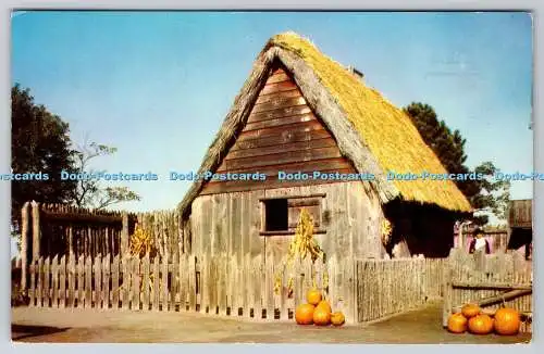 R770596 Massachusetts First House of Plimoth Plantation Lusterchrome Tichnor Bro