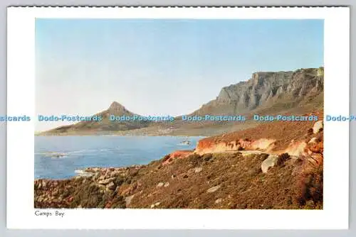 R770599 Camps Bay Blick von der unvergleichlichen Cape Peninsula Marine Drive zwischen Cap