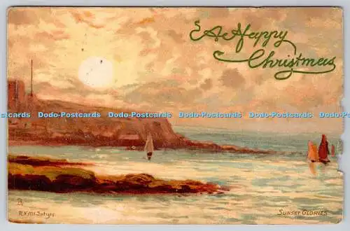 R770606 Sunset Glories Raphael Tuck and Sons Art Series 6024 R F Me Intyre 1907