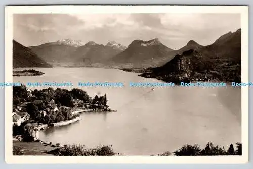 R770632 Annecy Lac d Annecy Talloires Massif des Bauges et Presquile de Duingt G