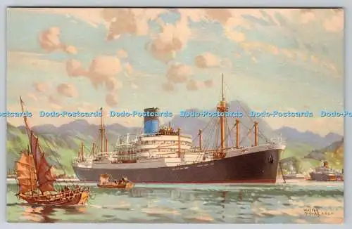 R768959 The Blue Funnel Line Vereinigtes Königreich Südafrika Australien und The Far E